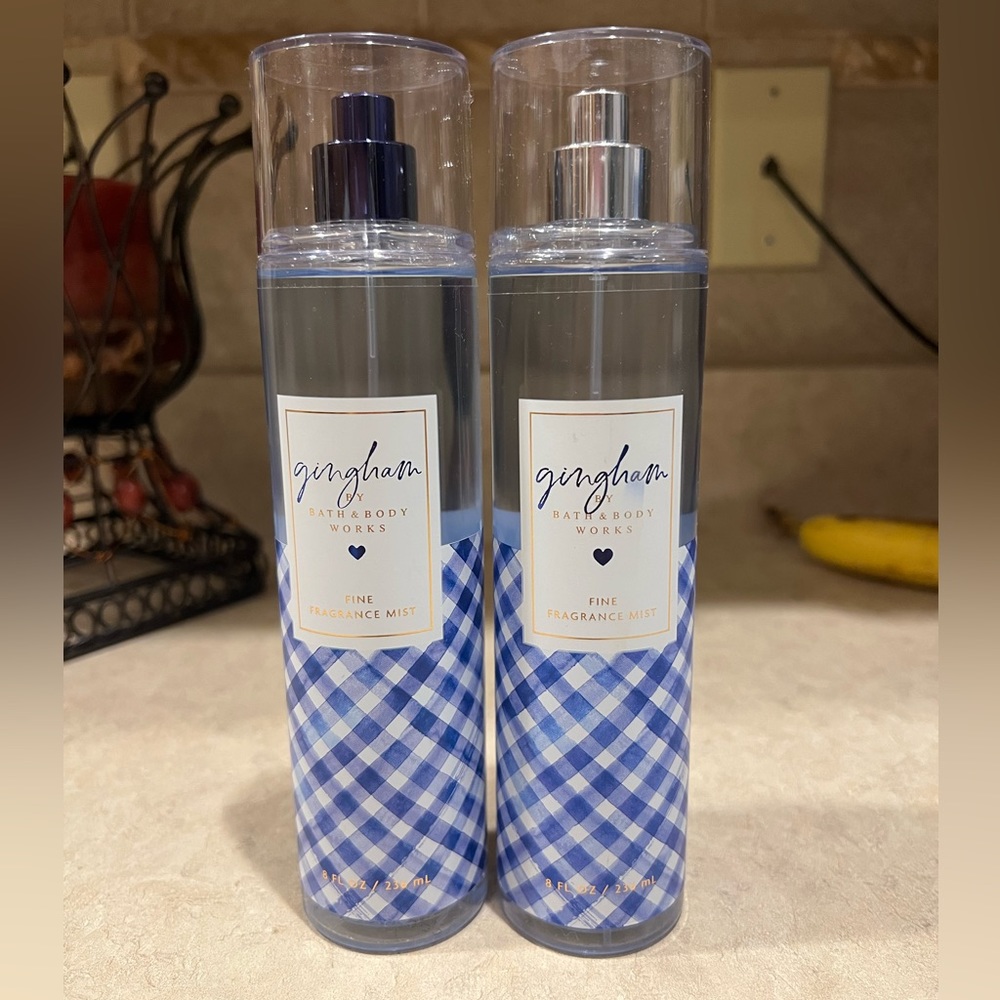 Bath And Body Works Gingham Body Sprays